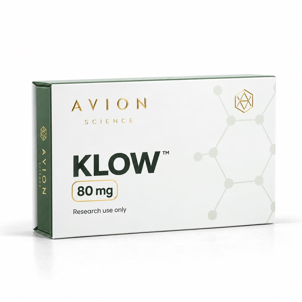 Klow product packaging