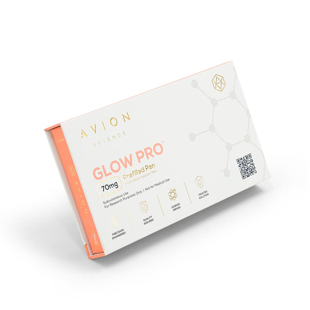 Glow product packaging